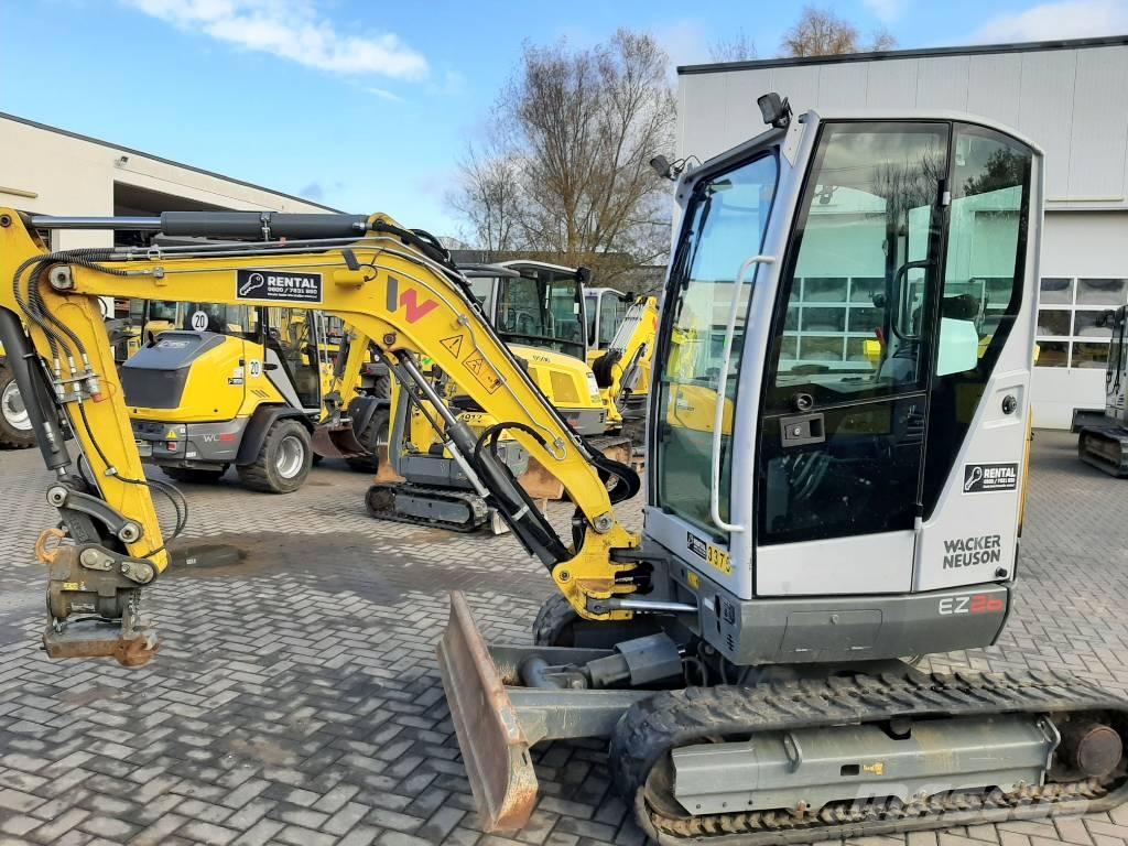 Wacker Neuson EZ26 Pásová rýpadla
