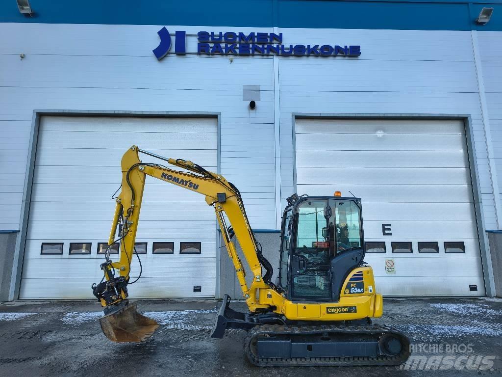 Komatsu PC55 MR-5 Mini rýpadla < 7t
