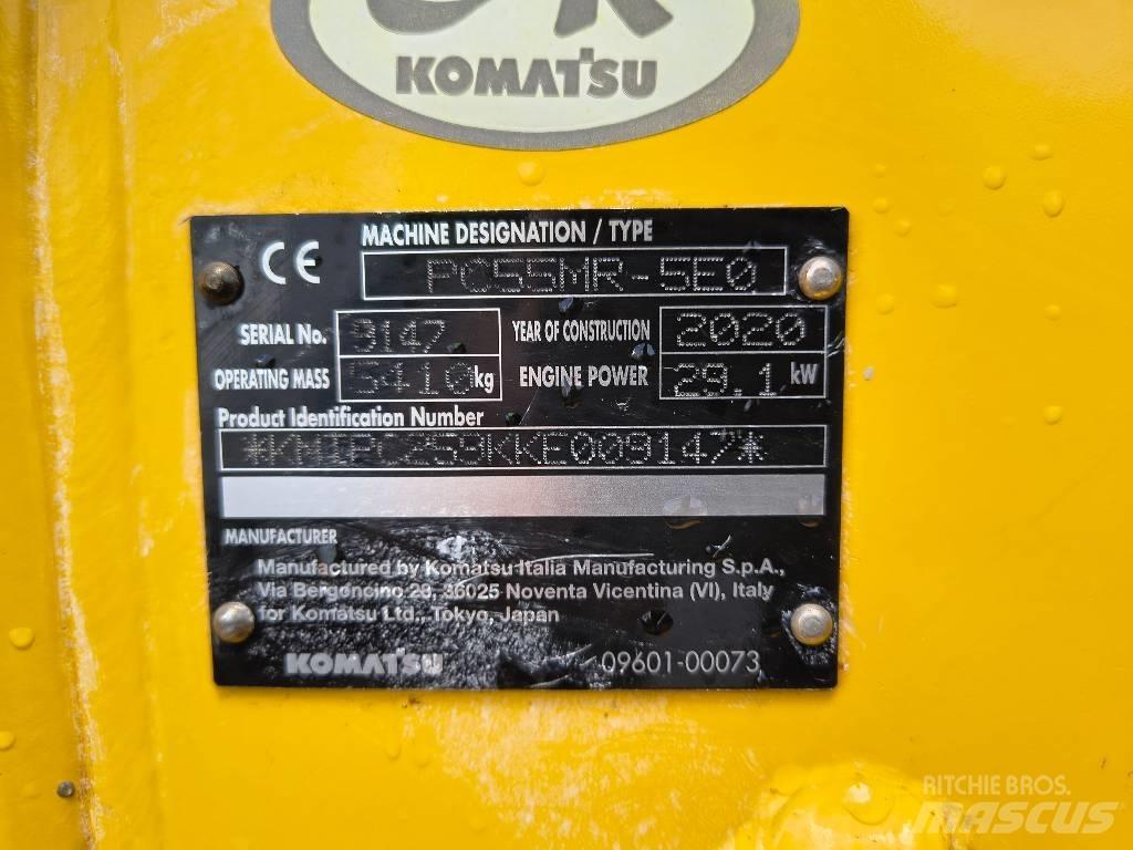 Komatsu PC55 MR-5 Mini rýpadla < 7t