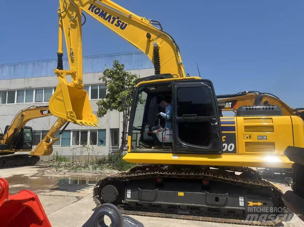 Komatsu PC 200 Pásová rýpadla