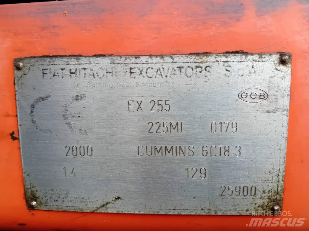 Fiat-Hitachi EX 255 Pásová rýpadla