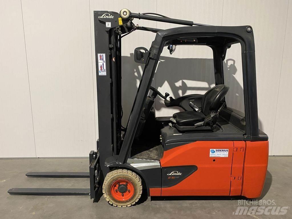 Linde E16L-386 Akumulátorové vozíky
