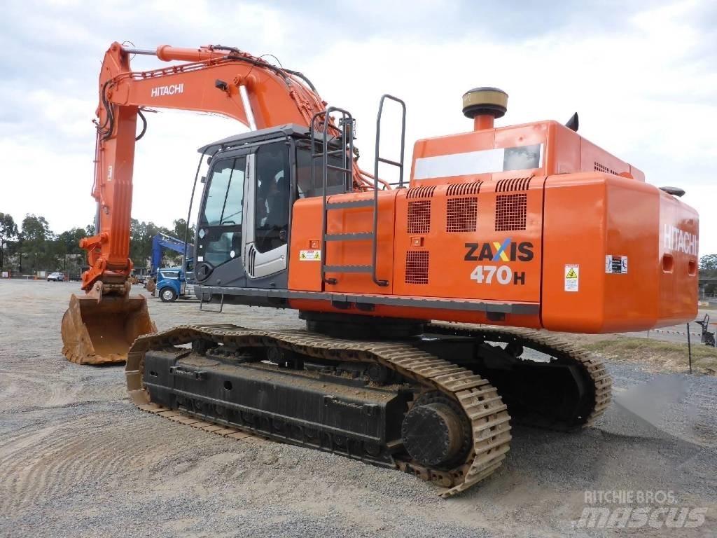 Hitachi 470 Pásová rýpadla