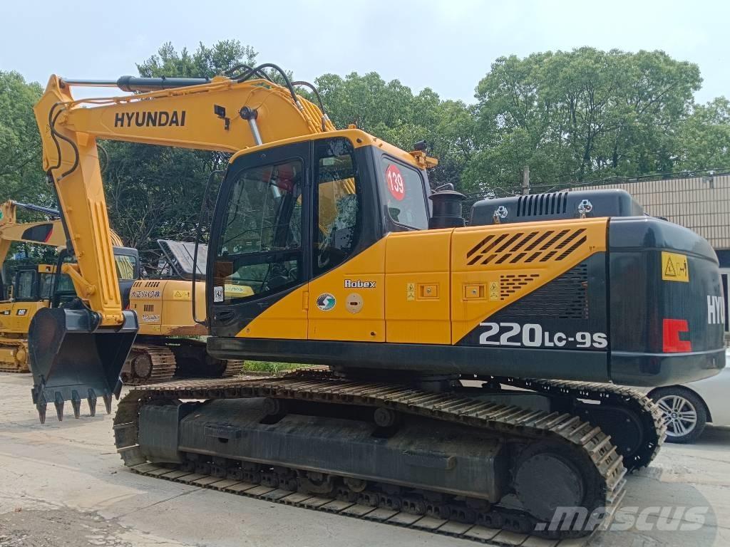 Hyundai R220LC-9S Pásová rýpadla