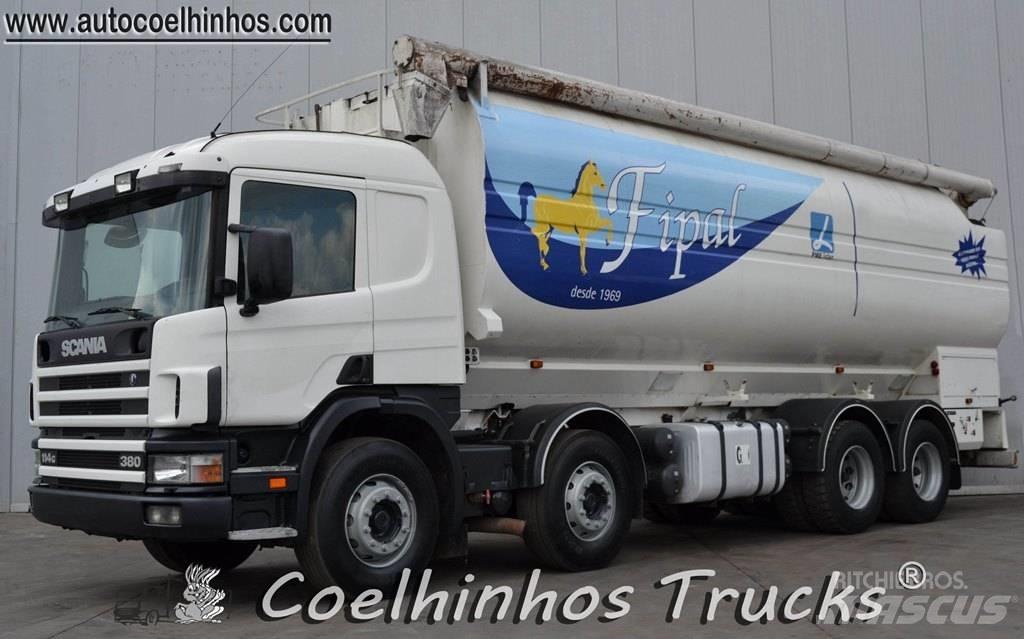 Scania 114 G 380 Sklápěč na obilí