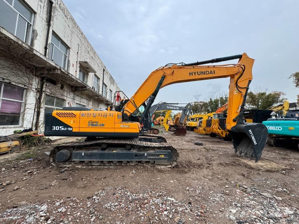 Hyundai 305lc Pásová rýpadla