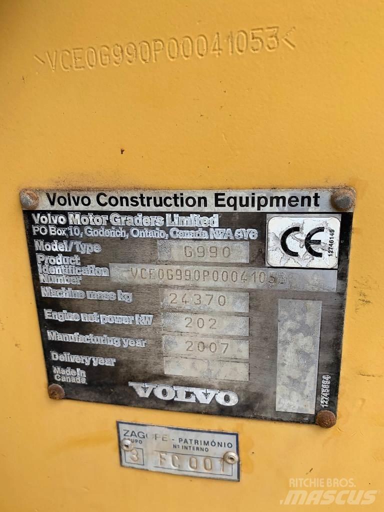 Volvo G990 Grejdry