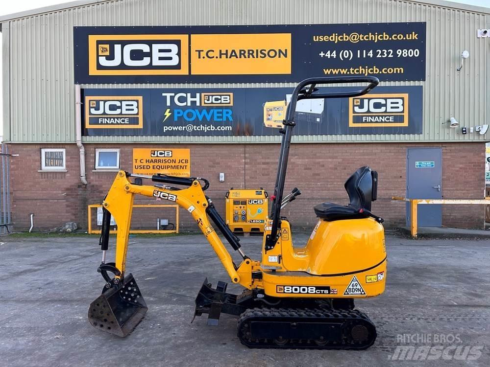JCB 8008 Mini rýpadla < 7t