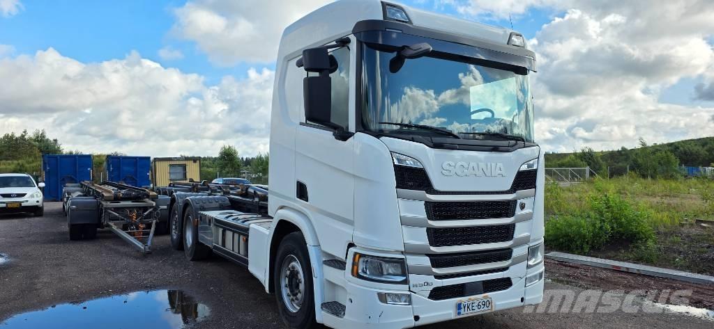 Scania R 500 Hákový nosič kontejnerů