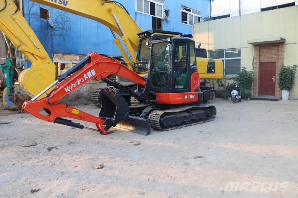 Kubota KX 163 Pásová rýpadla