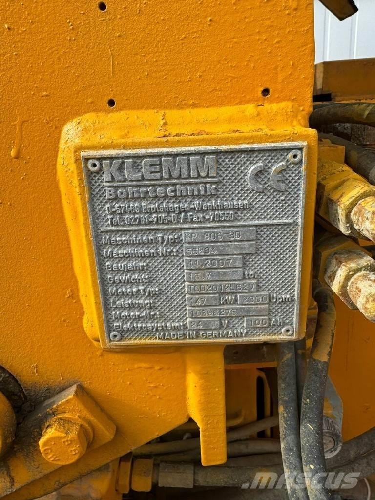 Klemm KR 806-3D Velké vrtací stroje