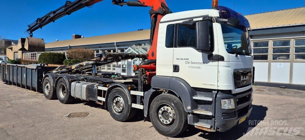 MAN 35.440 Autojeřáby, hydraulické ruky