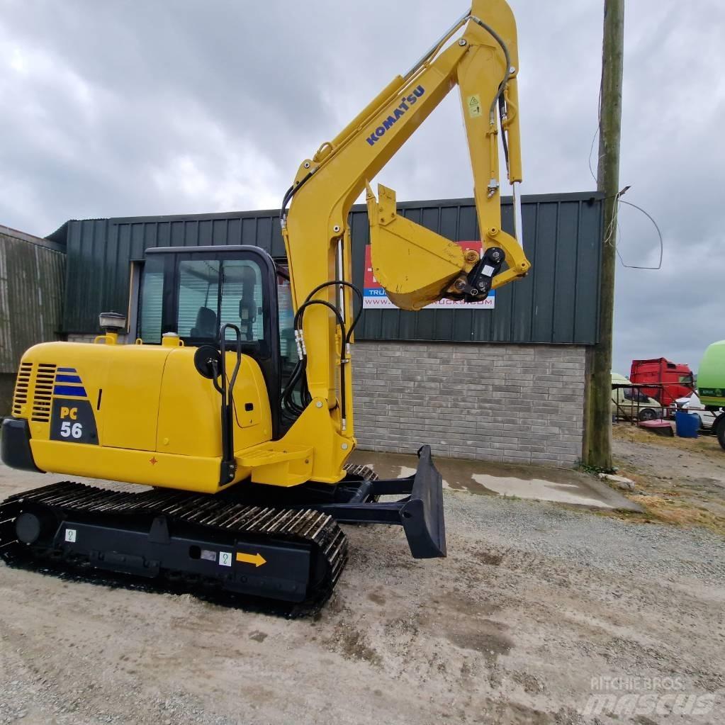 Komatsu PC56-7 Mini rýpadla < 7t