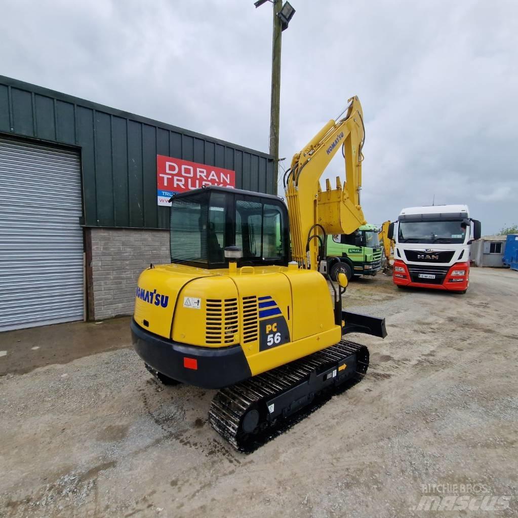 Komatsu PC56-7 Mini rýpadla < 7t