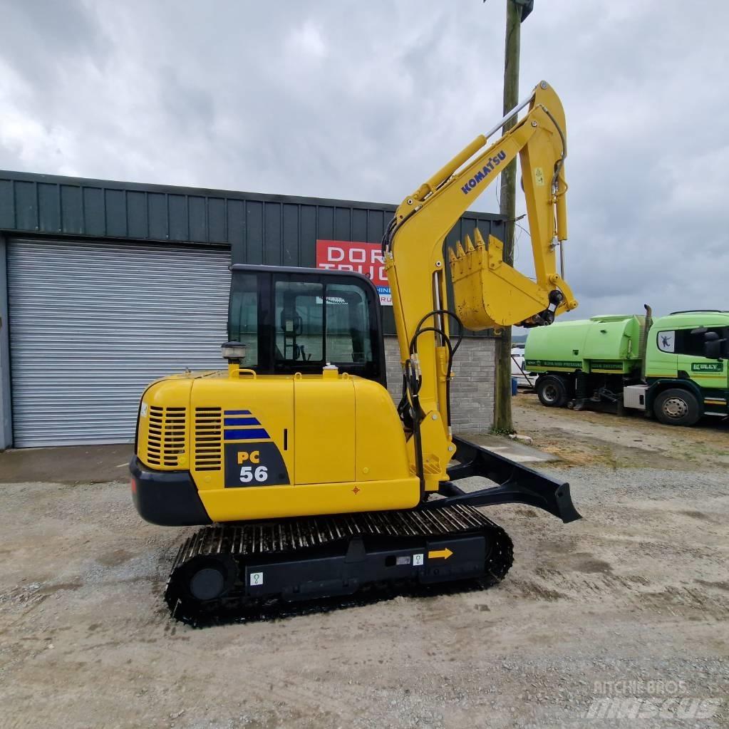 Komatsu PC56-7 Mini rýpadla < 7t