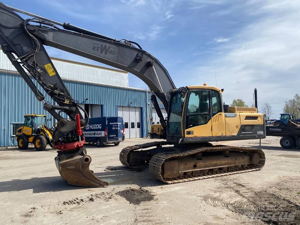 Volvo EC 250 D L Pásová rýpadla
