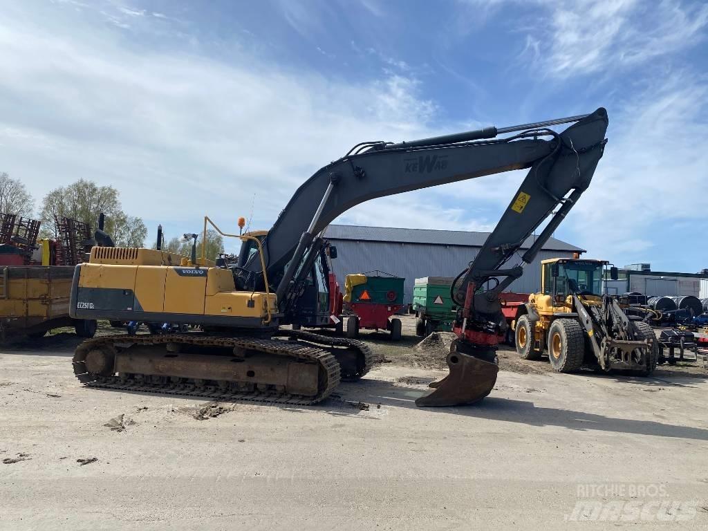 Volvo EC 250 D L Pásová rýpadla