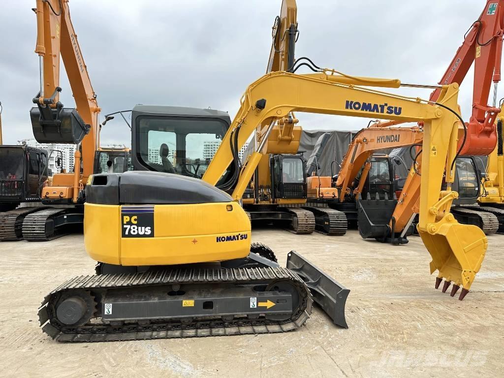 Komatsu PC78US Midi rýpadla 7t - 12t
