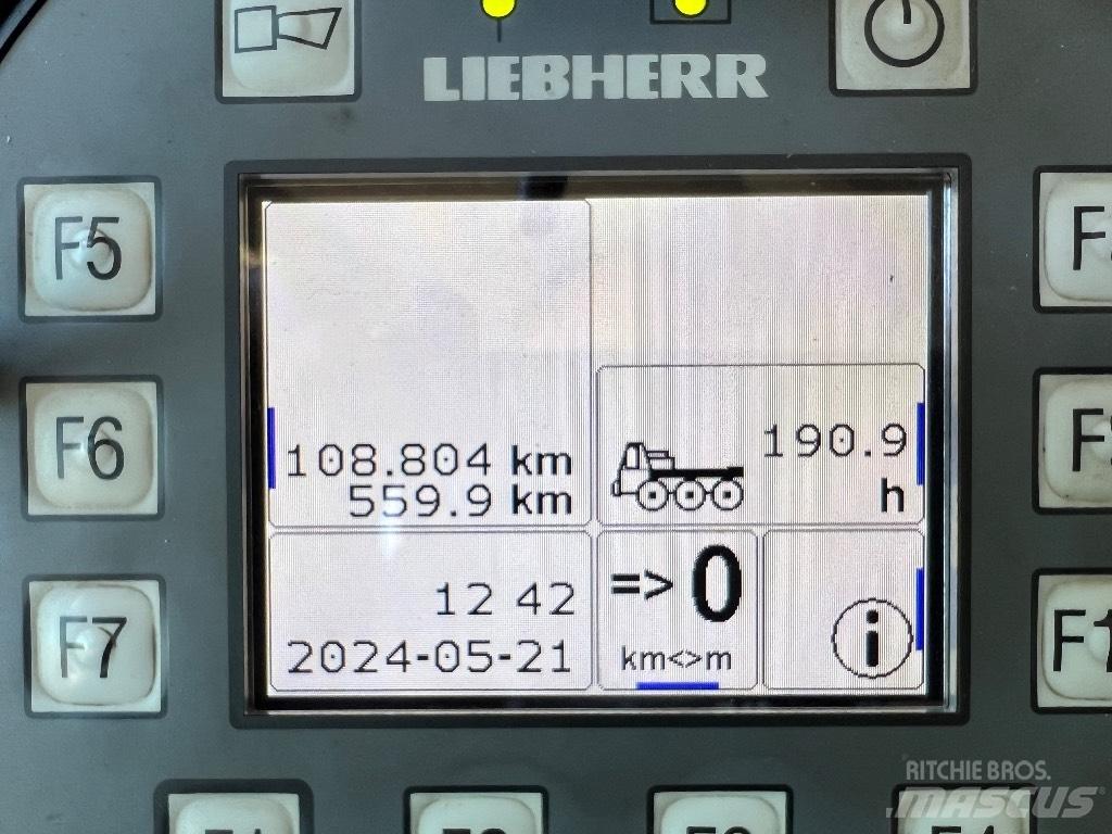 Liebherr MK 88 Univerzální terénní jeřáby