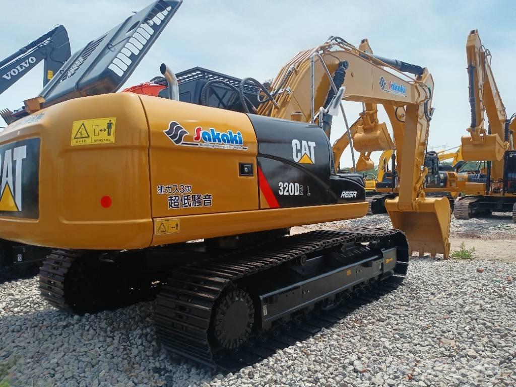 CAT 320D2 Pásová rýpadla