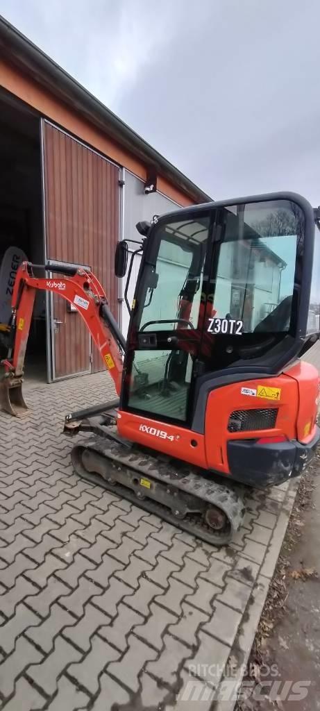 Kubota KX 019-4 Mini rýpadla < 7t