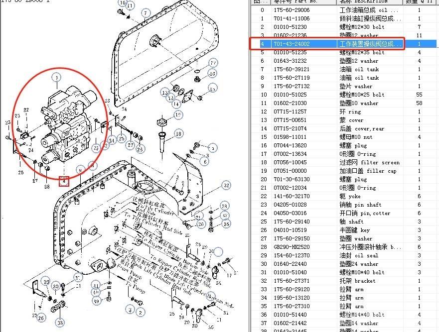 Shantui SD 32 Hydraulika