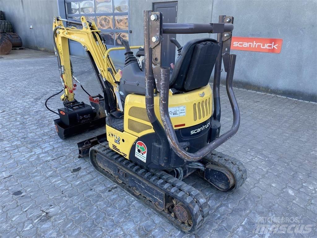 Yanmar VIO12 Kolová rýpadla