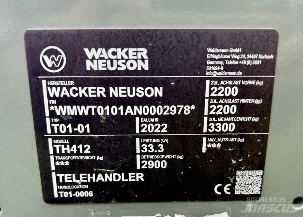 Wacker Neuson TH 412 Teleskopické manipulátory