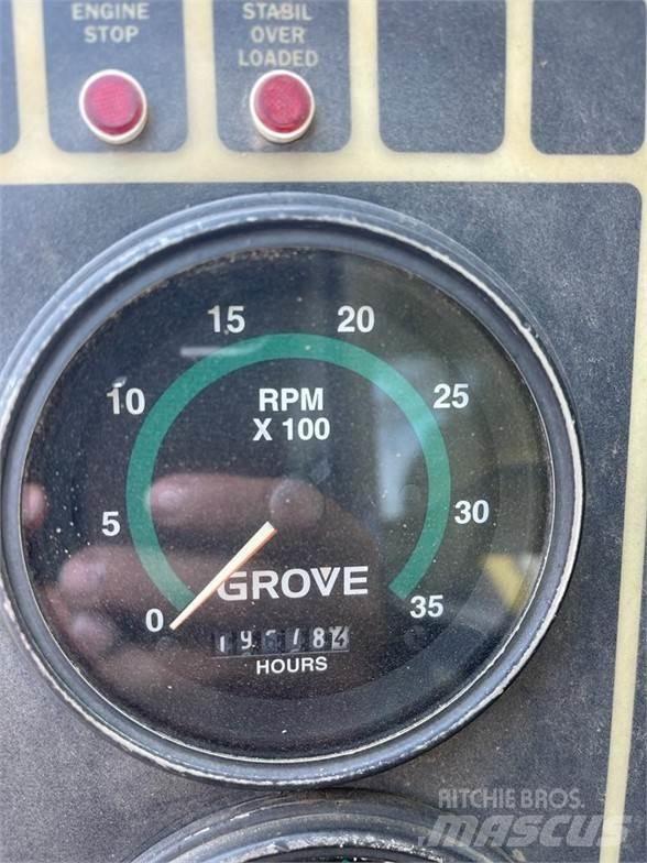 Grove TMS500E Autojeřáby, hydraulické ruky