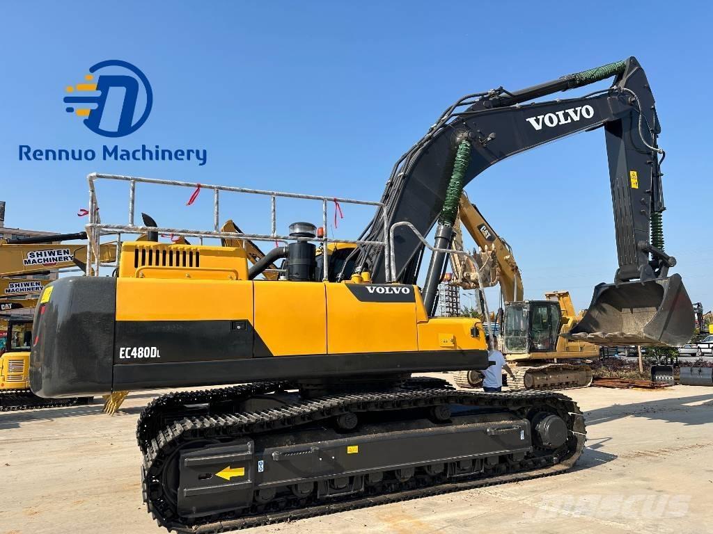 Volvo EC 480DL Pásová rýpadla
