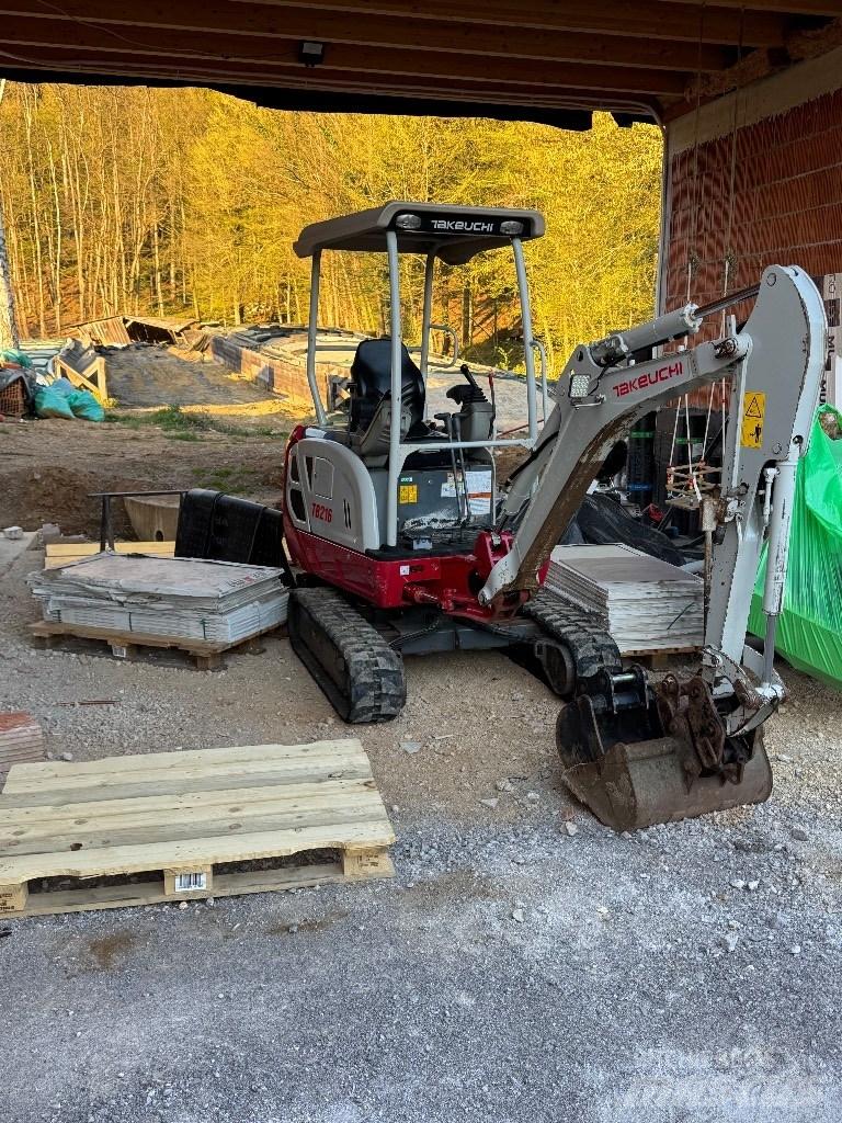 Takeuchi TB 216 Mini rýpadla < 7t