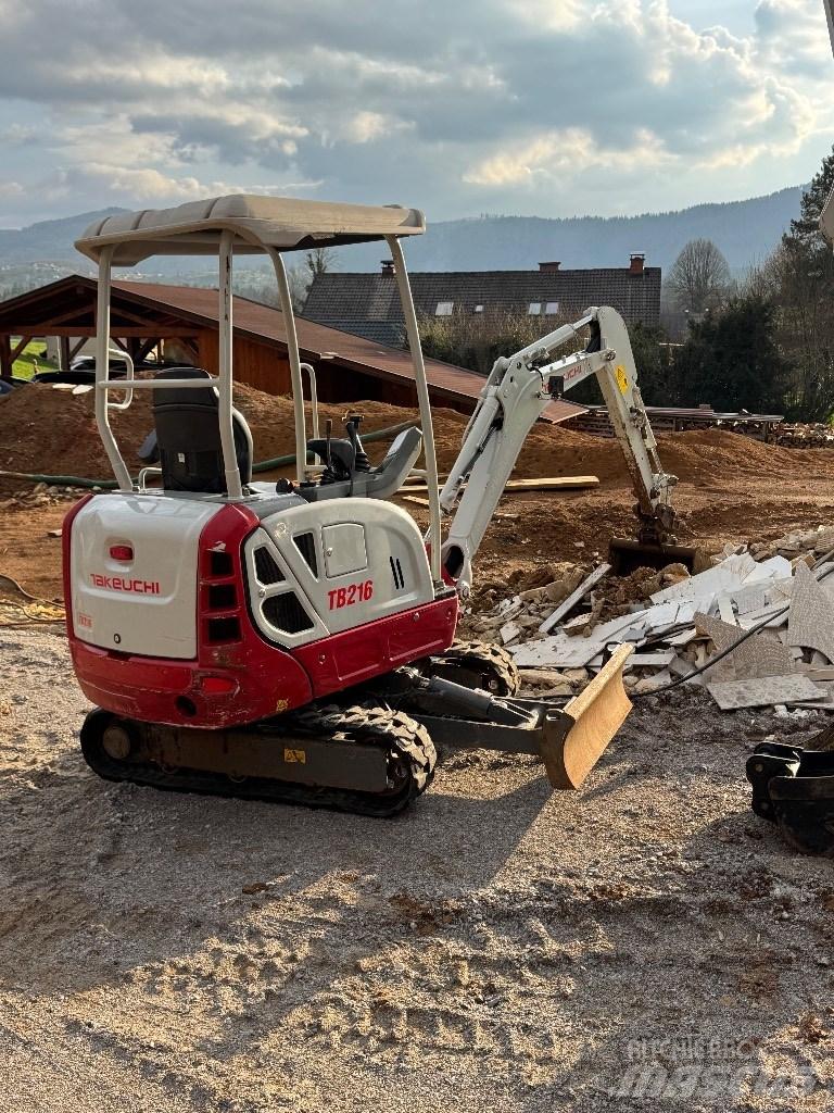 Takeuchi TB 216 Mini rýpadla < 7t