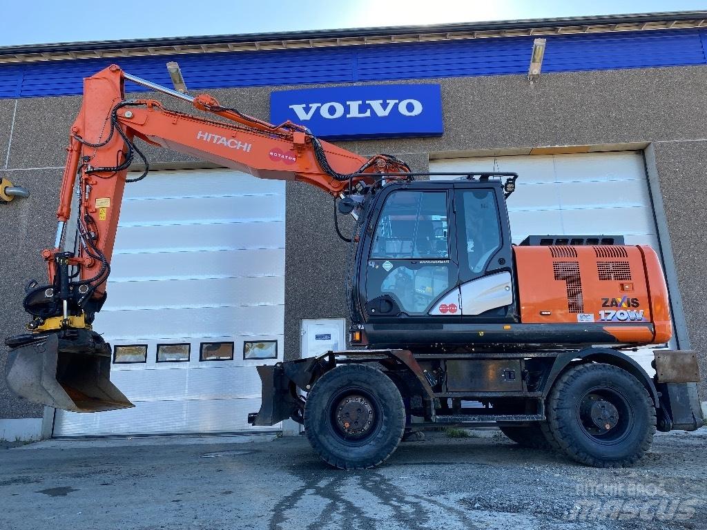 Hitachi ZX170w-6 2P Kolová rýpadla