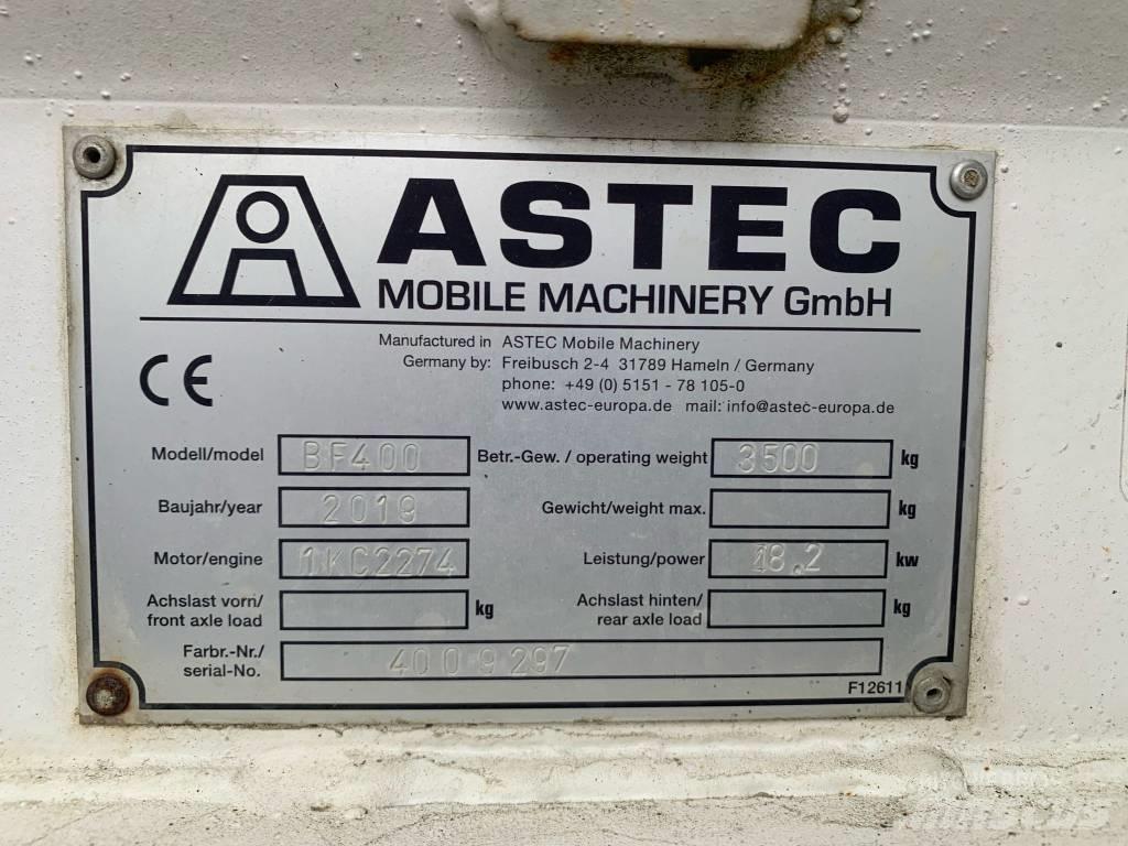 Astec BF400 Ostatní