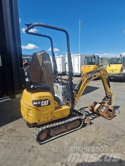 CAT 300.9 Mini rýpadla < 7t