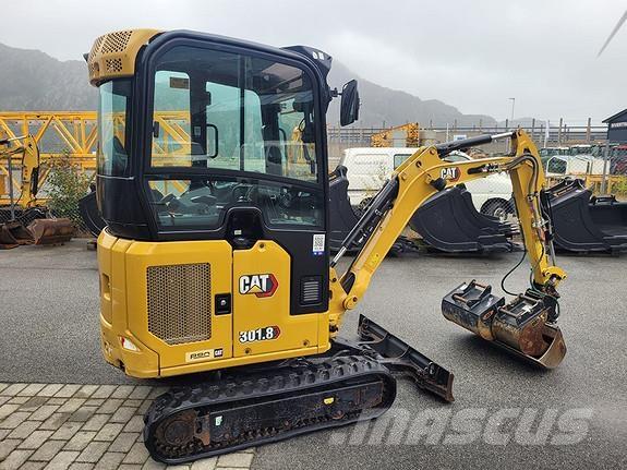 CAT 301.8 Mini rýpadla < 7t