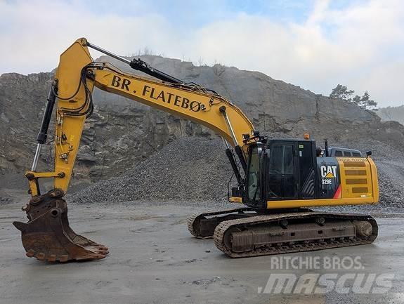 CAT 329EL Pásová rýpadla