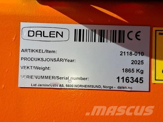 Dalen 2118 Sněhové frézy