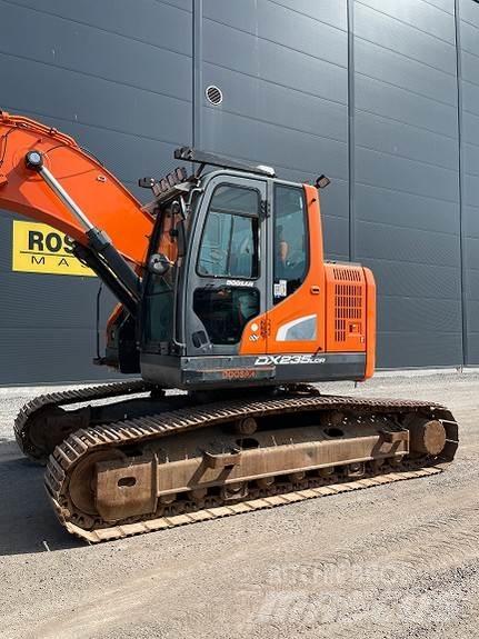 Doosan DX 235LCR-5 Pásová rýpadla