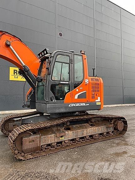 Doosan DX235LCR-5 Pásová rýpadla