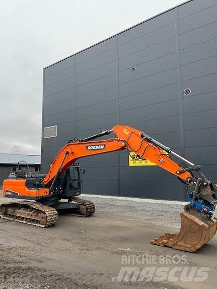 Doosan DX255-LC-5 Pásová rýpadla