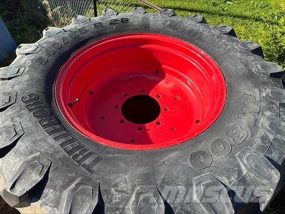 Fendt Hjulsett Pneumatiky, kola a ráfky