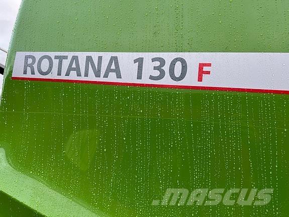 Fendt Rotana 130F Lis na válcové balíky