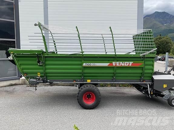 Fendt Tigo 35 s Přívěsy pro různé účely