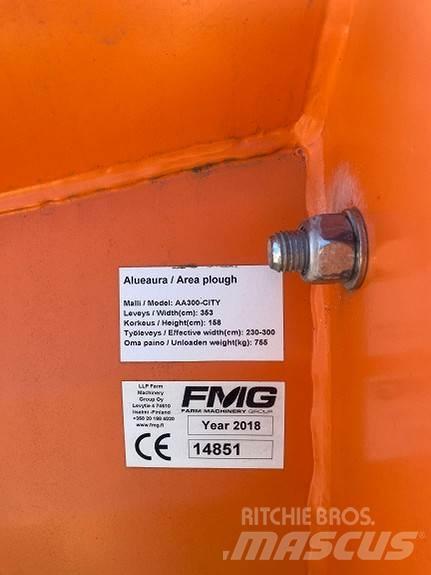 FMG AA300-CITY Sněžné pluhy, přední sněhové radlice