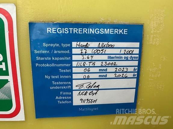Hardi NK 600 Samohybné postřikovače