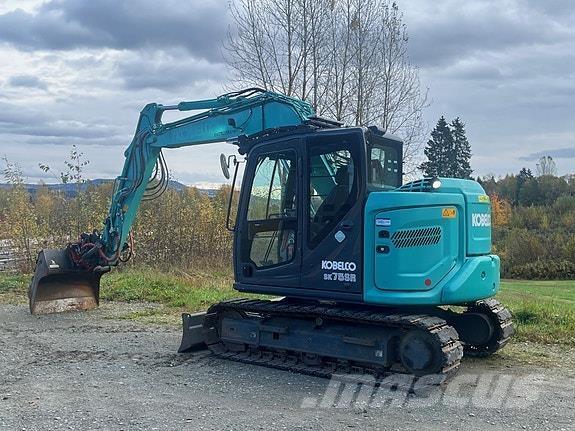 Kobelco SK75SR-7 Pásová rýpadla
