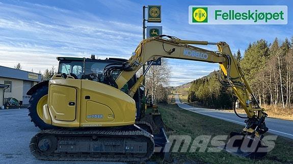 Kobelco SK75SR-7 Pásová rýpadla