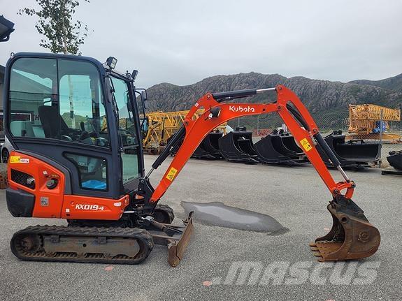 Kubota KX019-4 Mini rýpadla < 7t