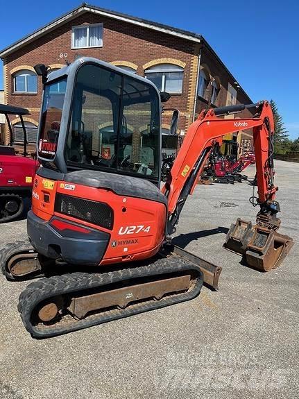 Kubota U27 Mini rýpadla < 7t